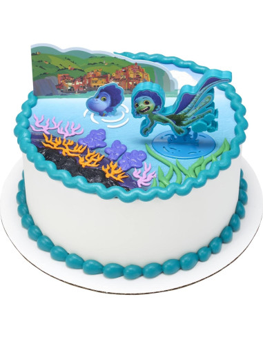 Cake Topper DecoSet Disney Pixar Luca El Mundo es Tuyo