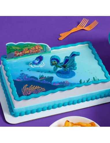 Cake Topper DecoSet Disney Pixar Luca El Mundo es Tuyo