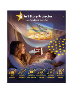 Proyector de Cuentos KOKODI para Niños con Bluetooth 2