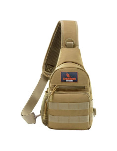 Bolsa Sling Táctica BraveHawk 900D Nylon Compacta 4L