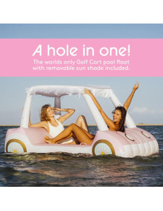 Flotador Inflable Carrito de Golf FUNBOY Malibu Barbie 2