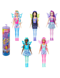 Muñeca Barbie Color Reveal Galaxia Arcoíris 6 Sorprisas