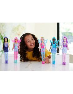 Muñeca Barbie Color Reveal Galaxia Arcoíris 6 Sorprisas 2