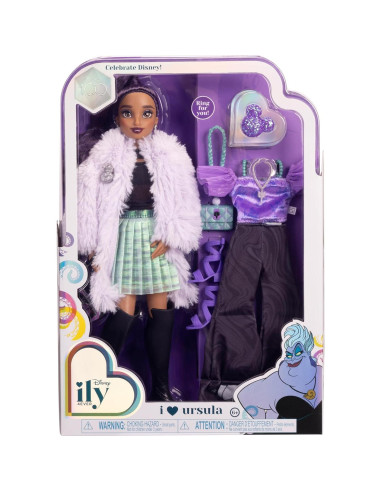 Muñeca Disney ily 4EVER Ursula 29 cm 2 Conjuntos Intercambiables