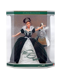 Muñeca Princesa del Milenio Teresa Mattel 35.56x30.48cm