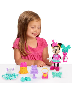 Muñeca Minnie Mouse Just Play 15 cm con Accesorios Fiesta 2