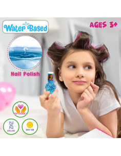 Set de Esmalte de Uñas Disney La Sirenita para Niños 2