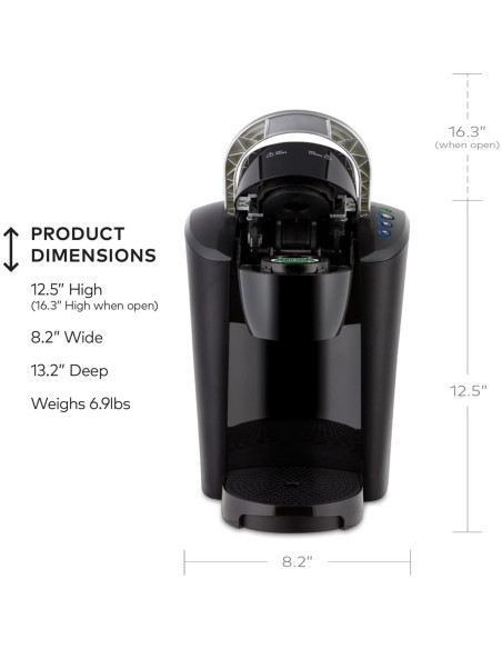 Cafetera Keurig K-Compact 1 Taza 1,06 L Negro