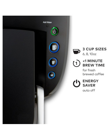 Cafetera Keurig K-Compact 1 Taza 1,06 L Negro