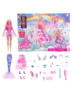Calendario de Adviento Barbie 2025 - Fantasía 30 cm