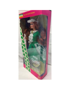 Muñeca Barbie Irlandesa Mattel 30.5 cm Traje Tradicional 2