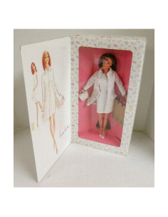 Muñeca Barbie Compradora de Ciudad Nicole Miller 38x21cm