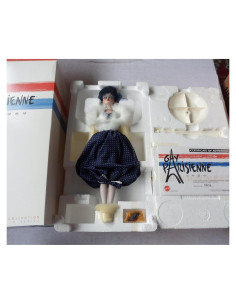 Muñeca de Moda Barbie Gay Parisienne Porcelana 36.1cm