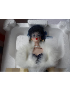 Muñeca de Moda Barbie Gay Parisienne Porcelana 36.1cm 2