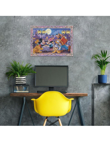 Rompecabezas Ravensburger Mosaico Mickey 1000 Piezas