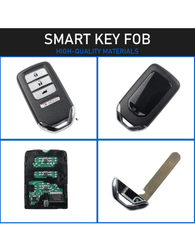 Llavero inteligente Honda HR-V Fit 2016-2021 4 botones