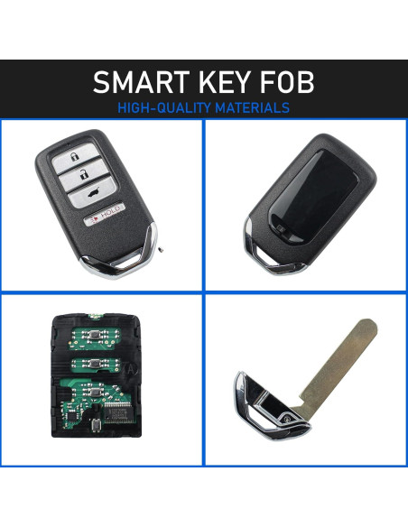 Llavero inteligente Honda HR-V Fit 2016-2021 4 botones