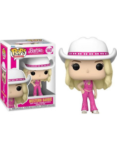 Figura de Vinilo Pop! Vaquera Barbie Funko 9.53 cm 2