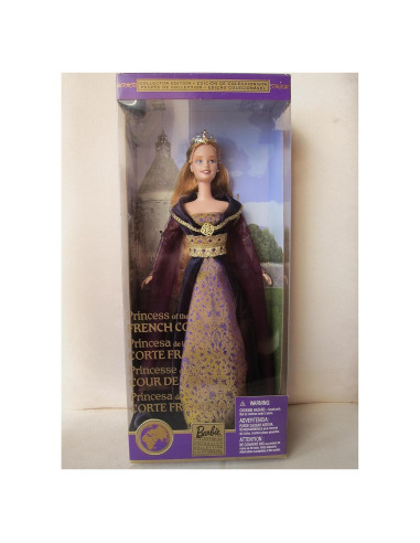 Muñeca Barbie Princesa de la Corte Francesa Mattel 34x16x7cm