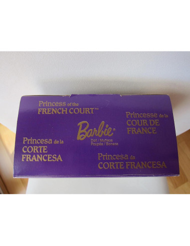 Muñeca Barbie Princesa de la Corte Francesa Mattel 34x16x7cm