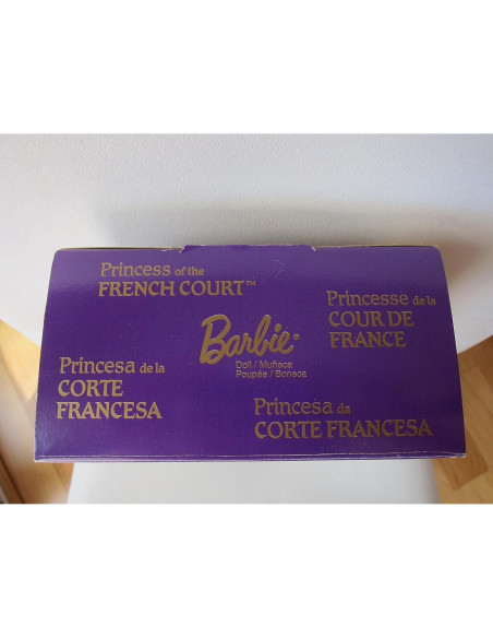 Muñeca Barbie Princesa de la Corte Francesa Mattel 34x16x7cm
