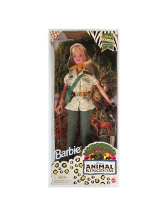 Muñeca Barbie Exclusiva Reino Animal Mattel 32.77x14.22cm