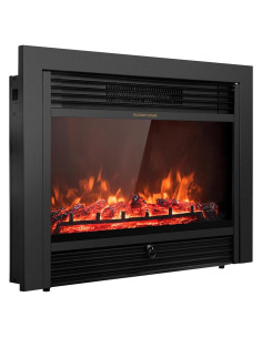 Chimenea Eléctrica Giantex 72.39 cm Control Remoto 3 Colores