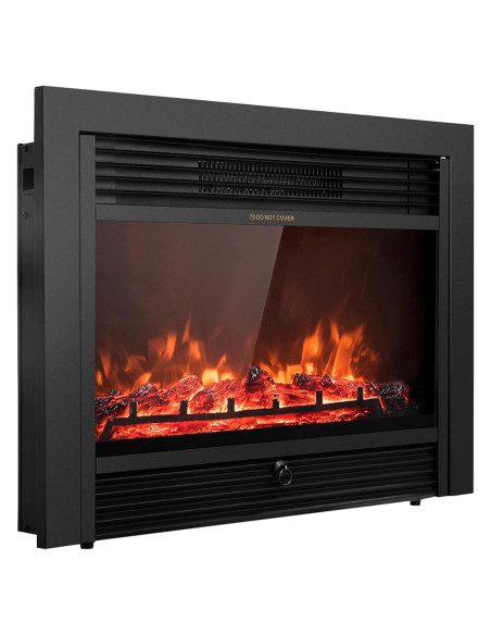 Chimenea Eléctrica Giantex 72.39 cm Control Remoto 3 Colores