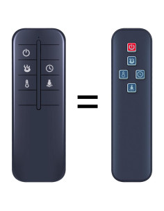 Control Remoto Reemplazo Retrosun para Chimenea Eléctrica Greentouch