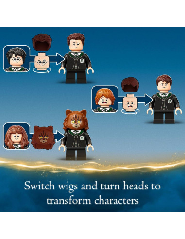 LEGO Harry Potter Error de Poción Pólvora 76386 con Minifiguras