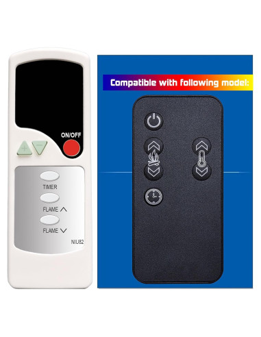 Control Remoto Dimplex EF2570G para Chimenea Eléctrica