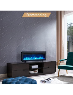 Chimenea Eléctrica EFIRETRIC Arthur 100 cm 3 en 1 Control Remoto 2