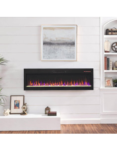 Chimenea Eléctrica Ball & Cast 60 cm Control Remoto 16 Colores 2