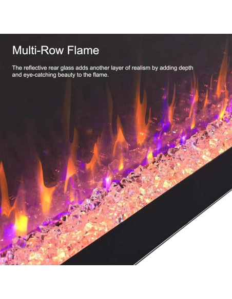 Chimenea Eléctrica Ball & Cast 60 cm Control Remoto 16 Colores