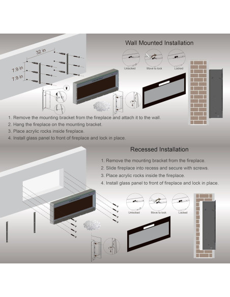 Chimenea Eléctrica Ball & Cast 60 cm Control Remoto 16 Colores