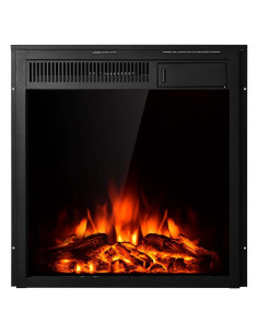 Chimenea Eléctrica Tangkula Insertable 57.15 cm Control Remoto
