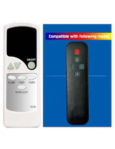 Control Remoto Reemplazo Chimenea Eléctrica Greentouch Fullerton