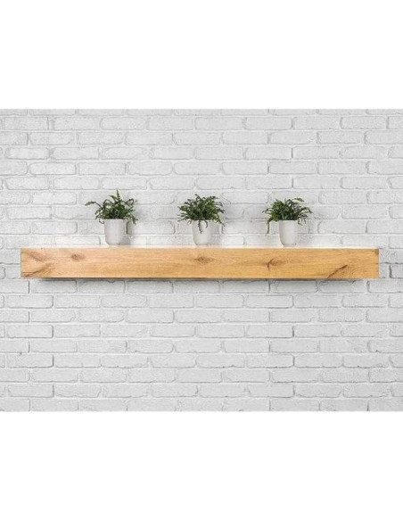 Estante de Chimenea Flotante MANTELSDIRECT 182.88 cm Rústico