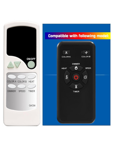 Control Remoto Costway EP24702-EP24706 Calefactor Eléctrico