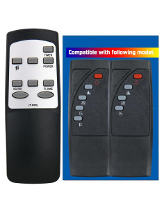 Control Remoto Reemplazo Chimenea Eléctrica Pregoods Sesslife