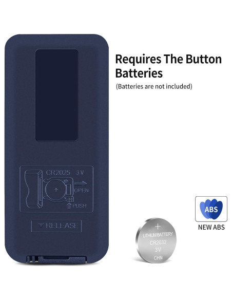 Control Remoto Chimenea Eléctrica ZWP E3001 Compatible