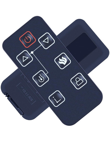 Control Remoto Chimenea Eléctrica ZWP E3001 Compatible