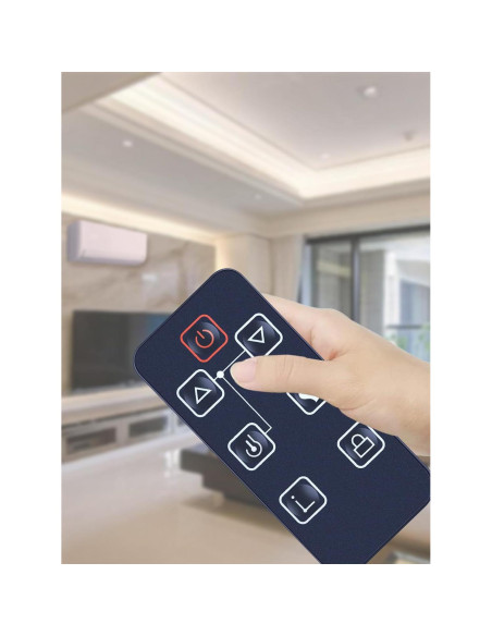 Control Remoto Chimenea Eléctrica ZWP E3001 Compatible