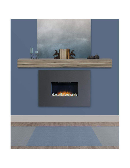 Estante de chimenea Pearl Mantels 492-48, 121,92 cm, Acacia