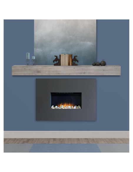 Estante de chimenea Pearl Mantels 492-48, 121,92 cm, Acacia