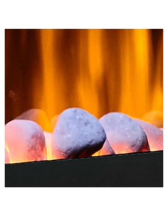 Medios de Piedra Blanca Cerámica SimpliFire para Chimenea