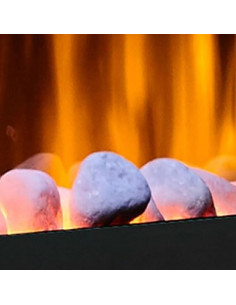 Medios de Piedra Blanca Cerámica SimpliFire para Chimenea 2