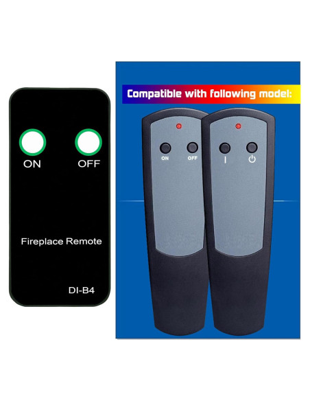 Control Remoto Reemplazo Dimplex DF2608 DF2622 - 40.8g