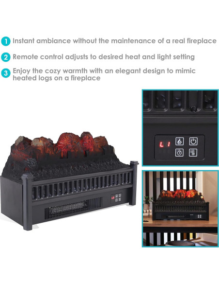 Calefactor Insertador Eléctrico Sunnydaze ZHS-449 4,54 kg