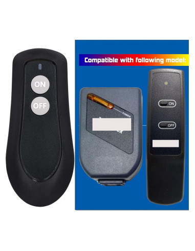 Control Remoto y Receptor Dimplex APT-1315 para Chimenea